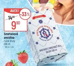 Globus Smetanová zmrzlina nabídka