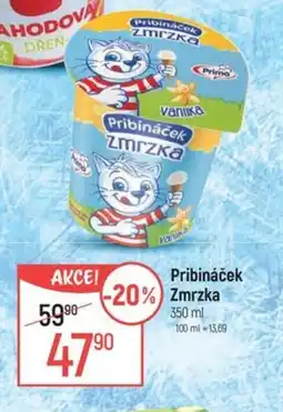 Globus Pribináček Zmrzka nabídka