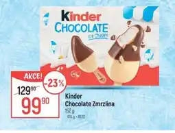 Globus Kinder Chocolate Zmrzlina nabídka