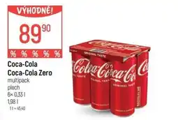 Globus Coca-Cola Coca-Cola Zero nabídka