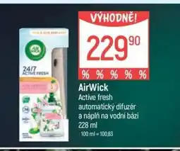 Globus AirWick Active fresh nabídka