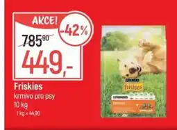 Globus Friskies krmivo pro psy nabídka
