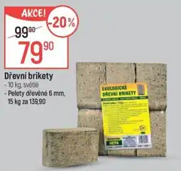 Globus Dřevní brikety nabídka