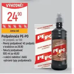 Globus Podpalovače PE-PO nabídka