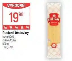 Globus Rosické těstoviny nabídka