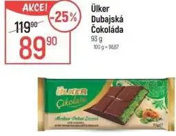 Globus Ülker Dubajská Čokoláda nabídka
