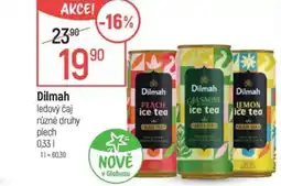 Globus Dilmah ledový čaj nabídka
