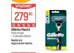 Globus Gillette Mach3 nabídka