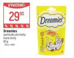 Globus Dreamies pochoutky pro kočky nabídka