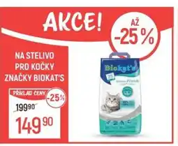 Globus Na stelivo pro kočky značky Biokat's nabídka
