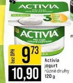 Jip Activia jogurt různé druhy 120 g nabídka