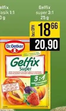 Jip Dr.Oetker Gelfix super 3:1 25 g nabídka