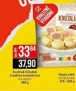 Jip Kvalitně Výhodně knedlíky bramborové suzeným 480 g nabídka