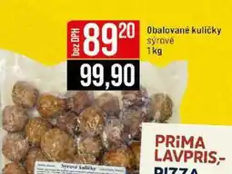 Jip Syrové kaličky Obalované kuličky sýrové 1kg nabídka