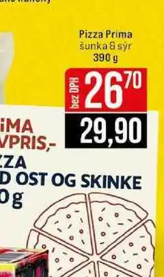 Jip Pizza Prima šunka & syr 390 g nabídka
