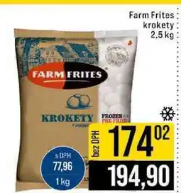 Jip Farm Frites krokety 2,5 kg nabídka