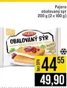 Jip Pajero obalovaný sýr 200 g (2 x 100 g) nabídka