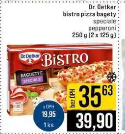 Jip Dr. Oetker bistro pizza bagety speciale pepperoni 250 g (2 x 125 g) nabídka