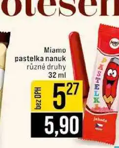 Jip Miamo pastelka nanuk různé druhy 32 ml nabídka