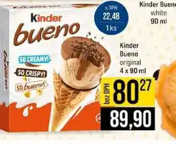 Jip Kinder Bueno original 4 x 90 ml nabídka