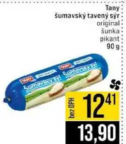 Jip Tany šumavský tavený sýr original Šunka pikant 90 g nabídka