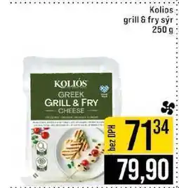 Jip Kolios grill & fry sýr 250 g nabídka