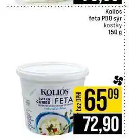Jip Kolios feta PDO sýr kostky 150 g nabídka