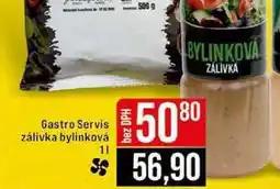 Jip Gastro Servis zálivka bylinková 1l nabídka
