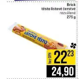 Jip Brick těsto listové čerstvé rozválené 275 g nabídka