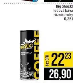 Jip Big Shock! ledová káva různé druhy 0,25l nabídka