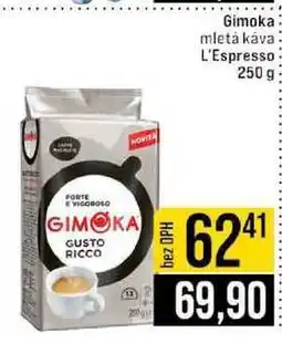Jip Gimoka mletá káva L'Espresso 250 g nabídka