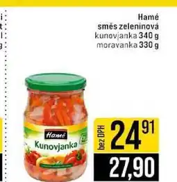 Jip Hamé směs zeleninová kunovjanka 340 g moravanka 330 g nabídka