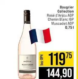 Jip Bougrier Collection Rosé d'Anjou AOP Chenin Blanc IGP Muscadet AOP 0,75l nabídka