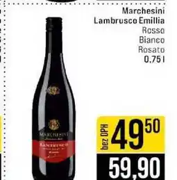 Jip Marchesini Lambrusco Emillia Rosso Bianco Rosato 0,75l nabídka