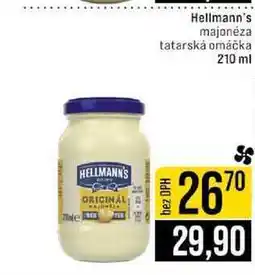 Jip Hellmann's majoneza tatarská omáčka 210 ml nabídka