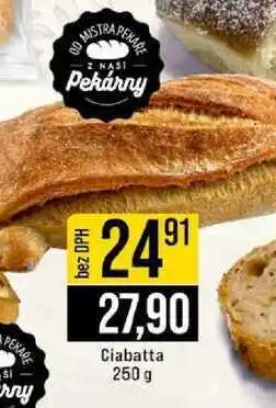 Jip Pekárny Ciabatta 250 g nabídka