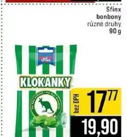 Jip Sfinx bonbony různé druhy 90 g nabídka