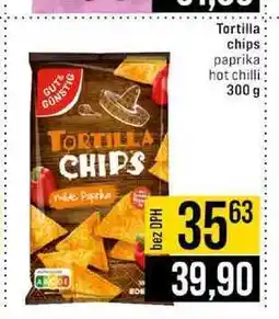 Jip Tortilla chips paprika hot chilli 300 g nabídka