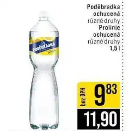 Jip Poděbradka ochucená různé druhy Prolinie ochucená různé druhy 1,5l nabídka