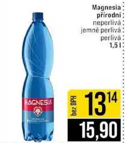 Jip Magnesia přírodní neperlivá jemně perlivá perlivá 1,5l nabídka