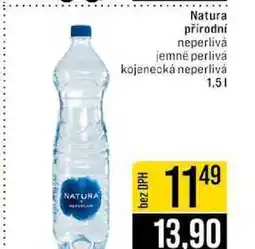 Jip Natura přírodní neperlivá jemně perlivá kojenecká neperlivá 1,5l nabídka