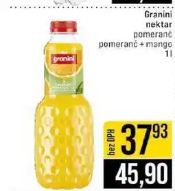 Jip Granini nektar pomeranč pomeranč + mango 1l nabídka
