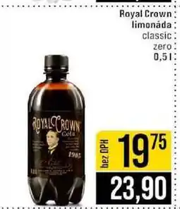 Jip Royal Crown limonáda classic zero 0,5l nabídka