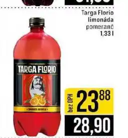 Jip Targa Florio limonáda pomeranč 1,33l nabídka