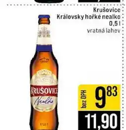 Jip Krušovice Královsky hořké nealko 0,5l nabídka