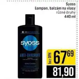 Jip Syoss šampon, balzám na vlasy různé druhy 440 ml nabídka