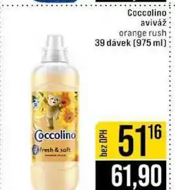 Jip Coccolino aviváž orange rush 39 dávek (975 ml) nabídka