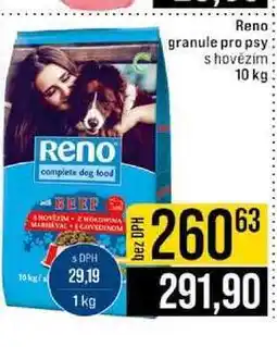 Jip Reno granule pro psy s hovězím 10 kg nabídka