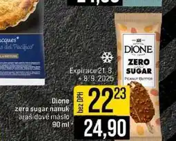 Jip Dione zero sugar nanuk arašídové máslo 90 ml nabídka