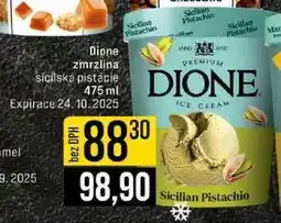 Jip Dione zmrzlina sicilska pistácie 475 ml nabídka